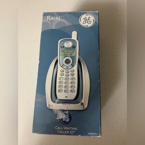 GE Cordless Phone Call Waiting Caller ID 5.8 GHz NEW Telephone Flash Backlit LCD